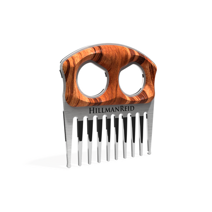 Premium Wooded Beard Pick