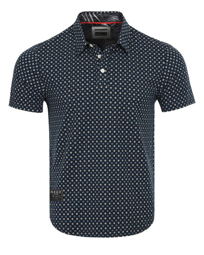 Men's Stretch Button-Down Shirt – Flake-Free Style Meets Ultimate Comfort