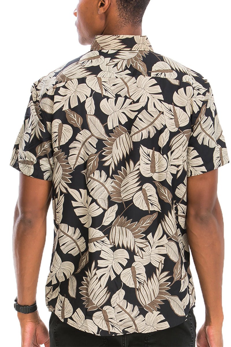 Hawaiian Print Short Sleeve Shirt