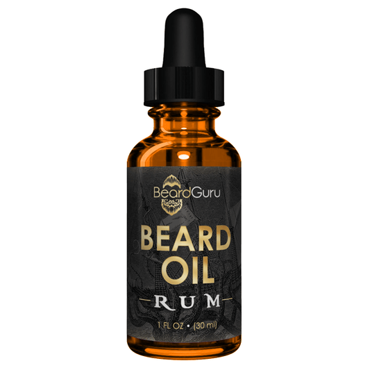 BeardGuru Rum Beard Oil – Tame Your Beard and Reduce Beard - druff - Flaykr