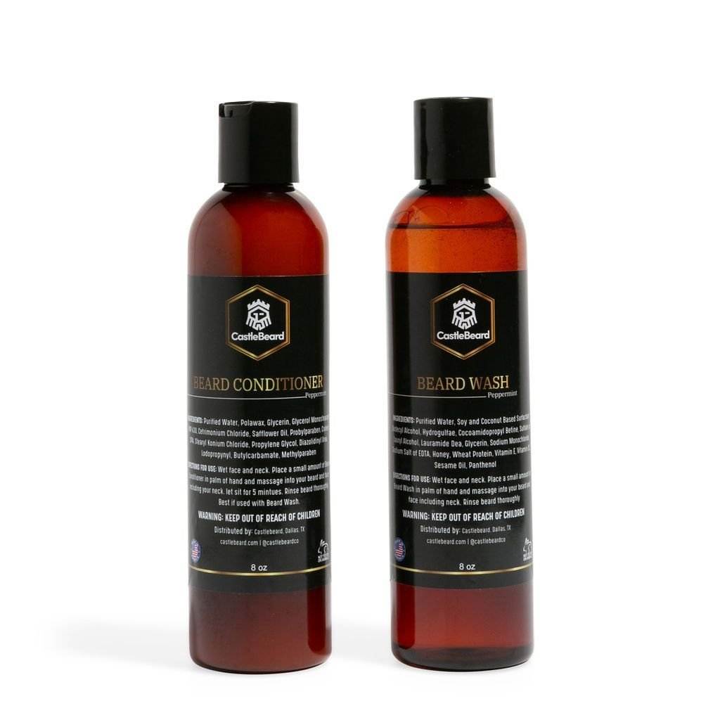 Beard Dandruff Shampoo | Castlebeard Wash & Conditioner Combo