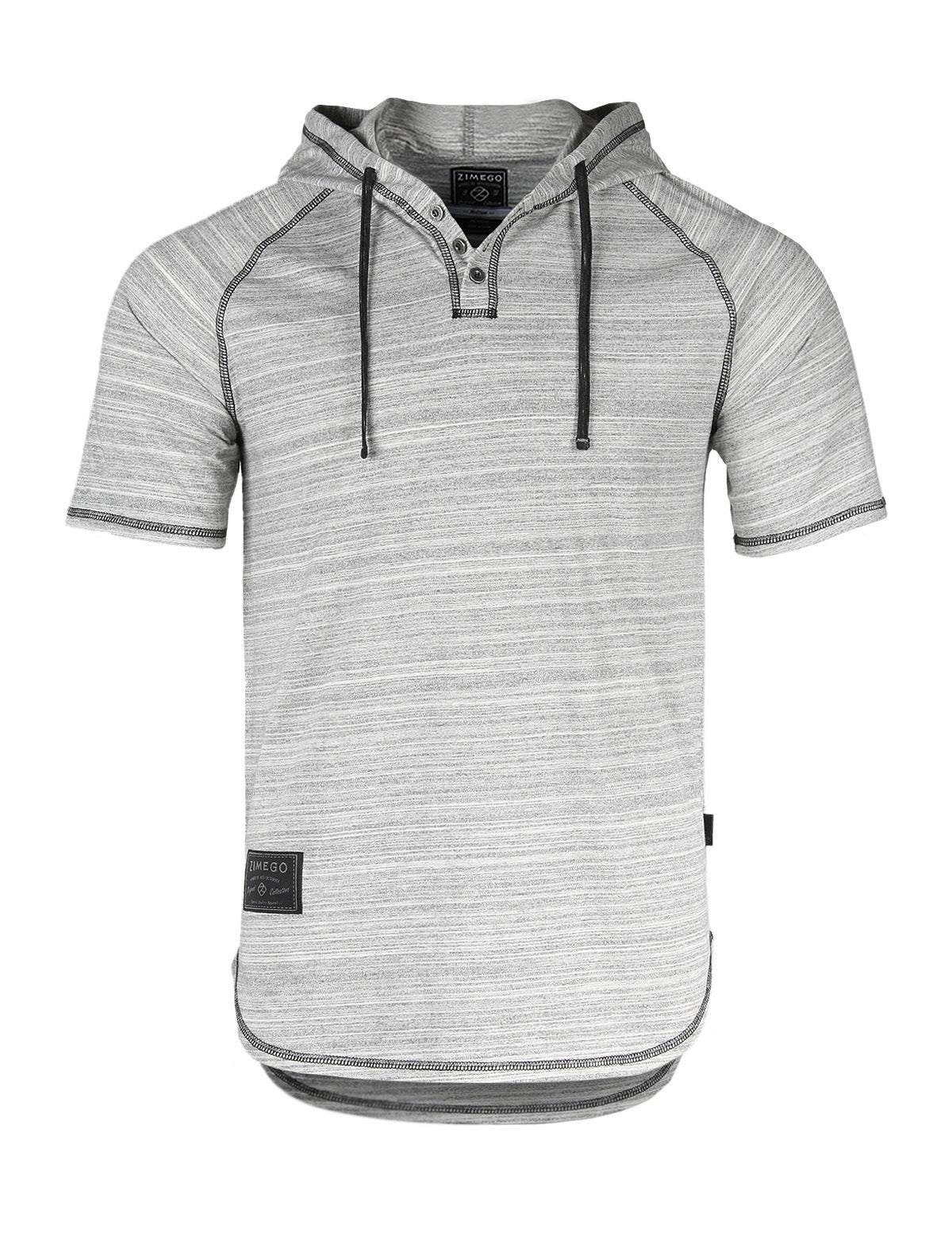 Cotton - Poly Short Sleeve Hoodie – Comfortable and Flake - Free - Flaykr