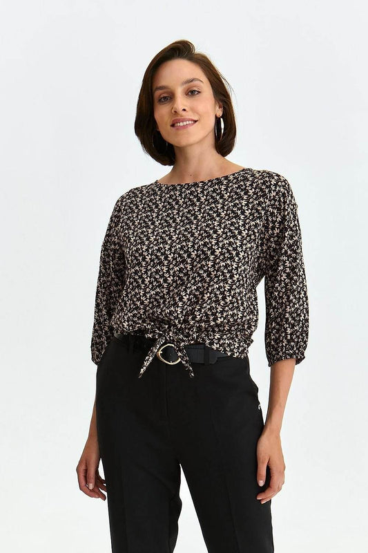 Elegant Boat Neck Blouse – Stylish and Flake - Free for Any Occasion - Flaykr